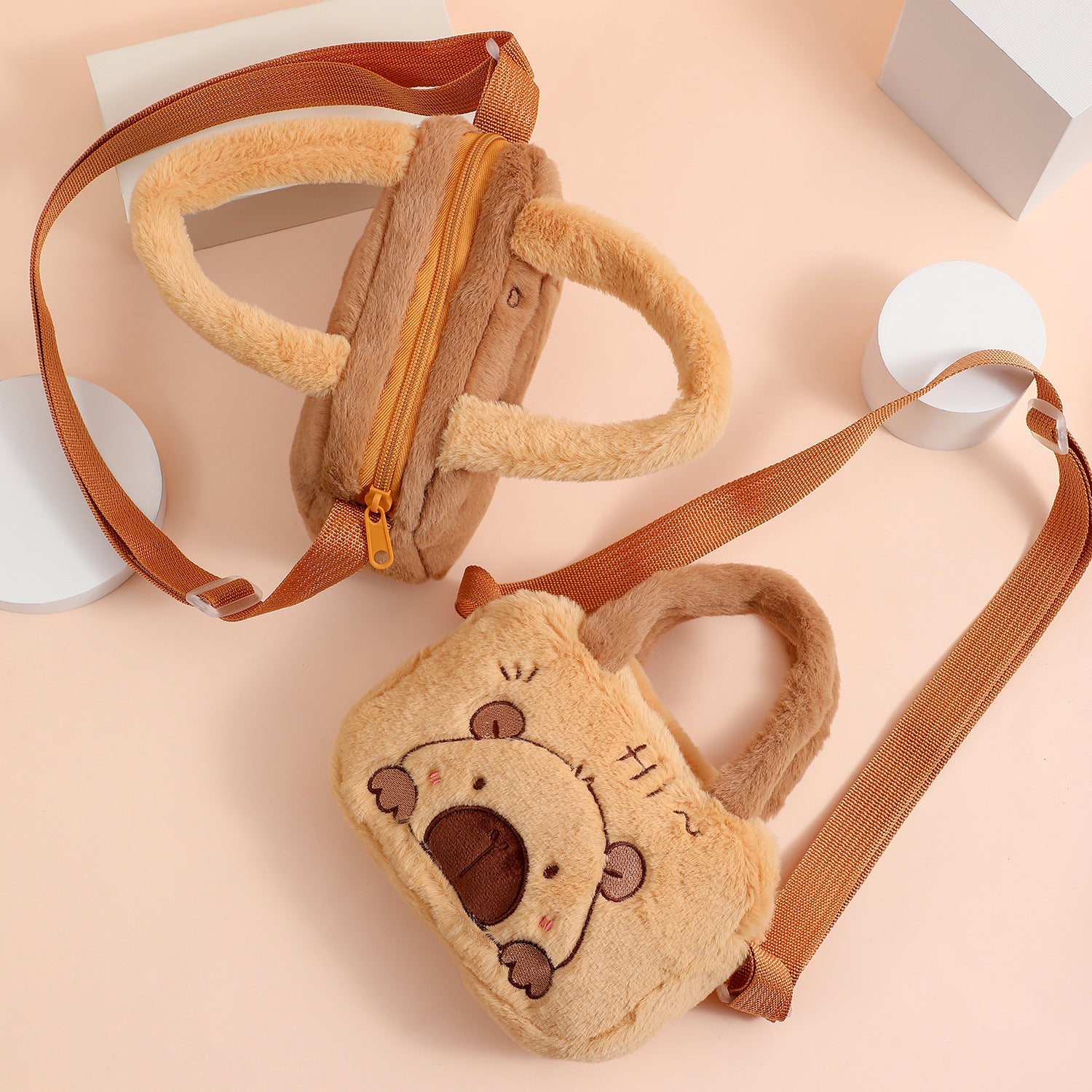 Wholesale Kapibala Capybara Shoulder Bag Cartoon Cute Children Crossbody Handbag
